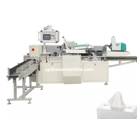Facial Tissue Paper Carton Box Packing Machine Facial Tissue Paper Carton Box Packing Machine