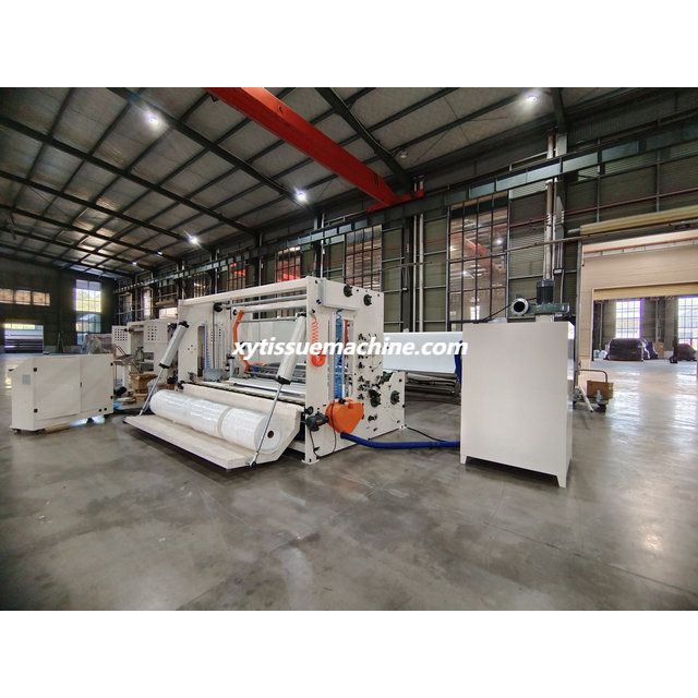 High Speed Automatic Jumbo Roll Paper Rewinding Slitting Machinery Price