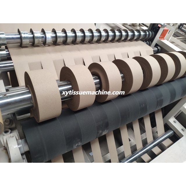 Best Sale Automatic Kraft Paper Roll Rewinding Slitting Machinery Price