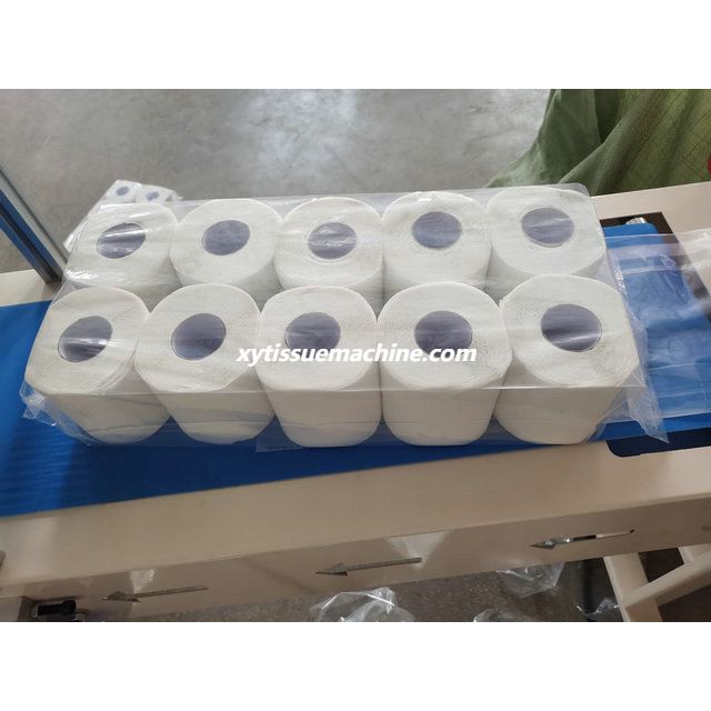 Hot Sale Semi Automatic Multi Rolls Toilet Paper Bundle Packing Machinery Price