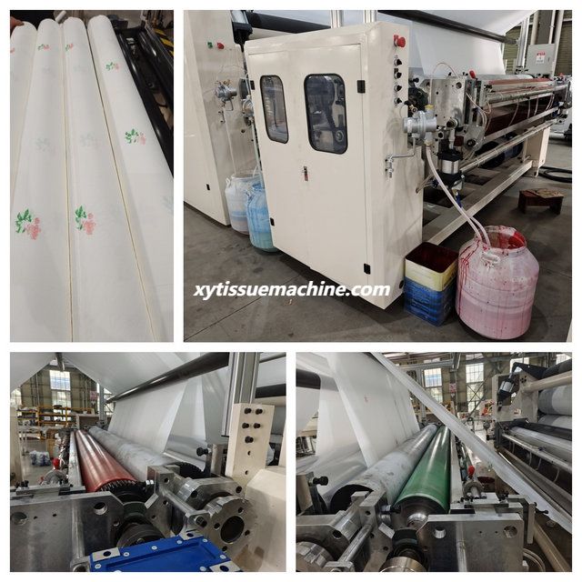 Automatic Glue Lamination Toilet Paper Kitchen Towel Rewinding Machine From China Manufacturer