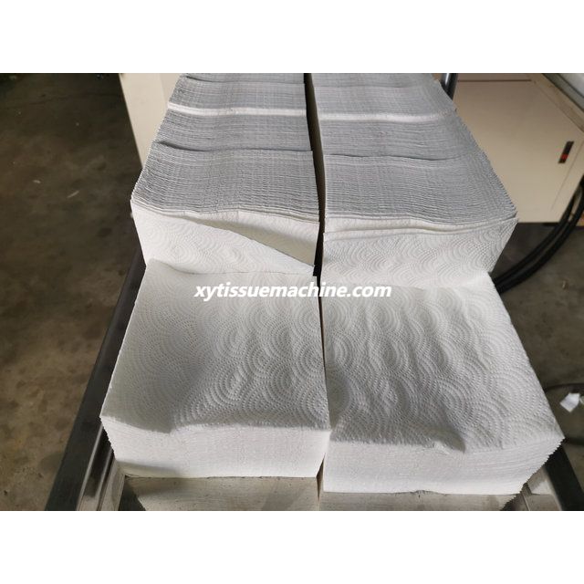 High Speed Automatic Four Decks Napkin Tissue Paper Making Machinery