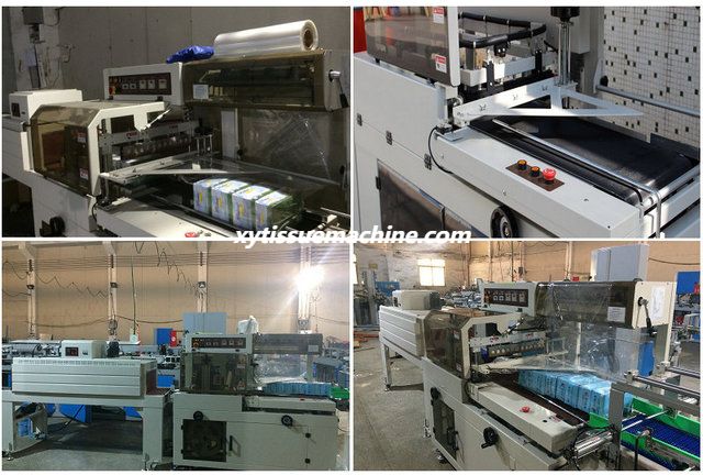 facial tissue box shrink packing machine