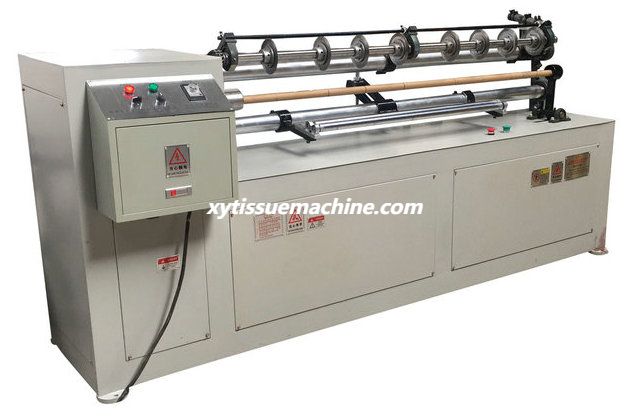 Low Price Semi Automatic Kraft Paper Core Slitting Machine 2