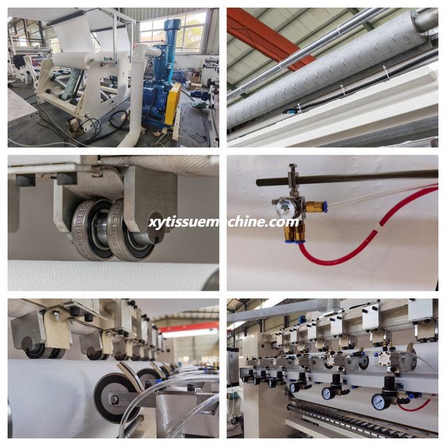 detailed facial tissue machine