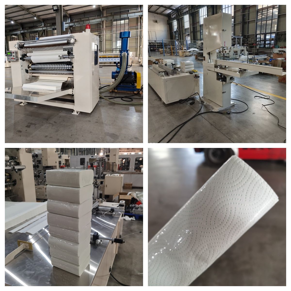 N folding hand towel machine production line