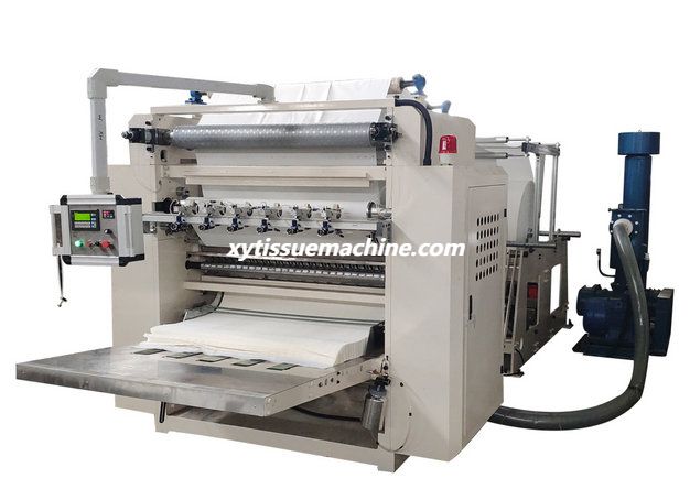 facial tissue folding machine