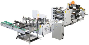 Fully Automatic High Speed Two Lines Napkin Tissue Making Machine