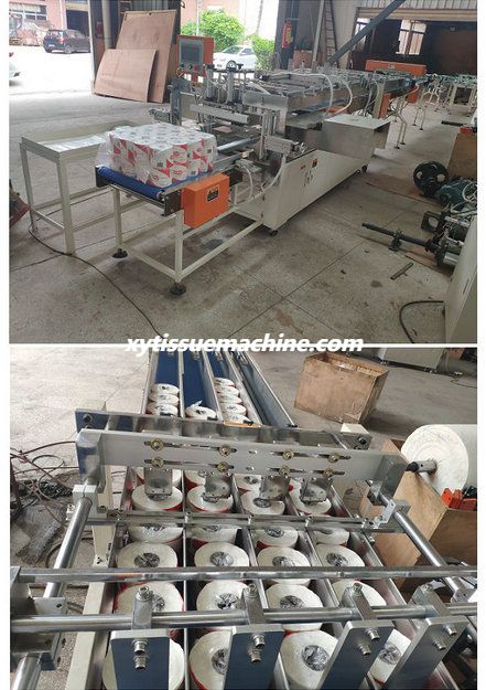 30 rolls toilet paper packing machine