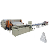 Automatic Glue Laminated Toilet Tissue Paper Roll Making Machine Production Line 