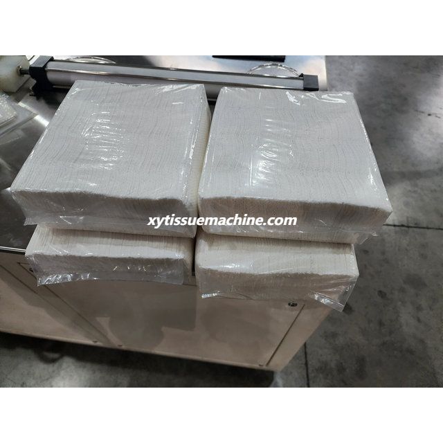 Good Price Semi Automatic N Folding Hand Towel Tissue Packaging Machinery