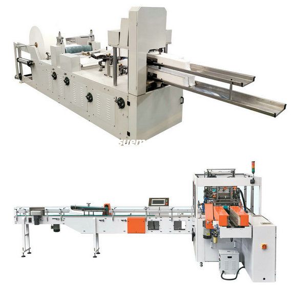 double decks napkin tissue machine production line