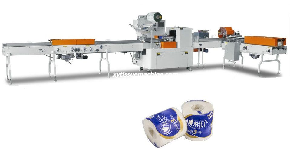 Automatic toilet tissue roll packaging machine price1