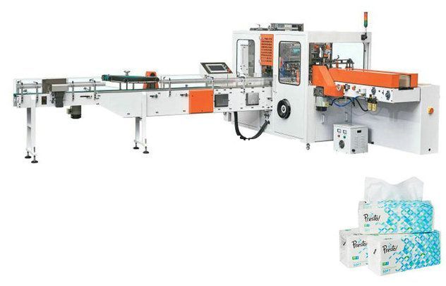 Full automatic facial tissue napkin paper bags packing machinery price7