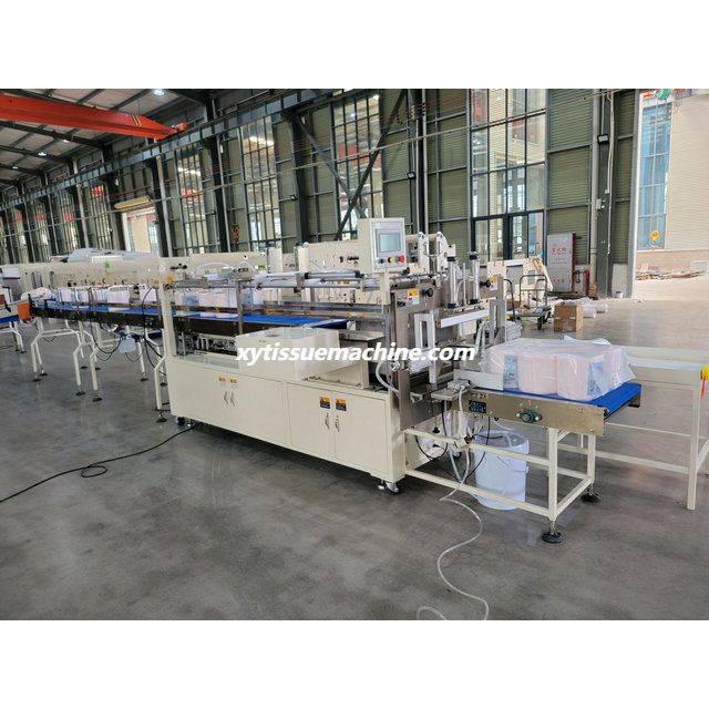 Good Price Semi Automatic Glue Lamination Maxi Roll Paper Bundle Packing Machinery