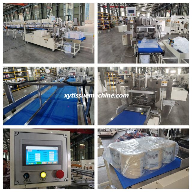 maxi roll bundle packing machine