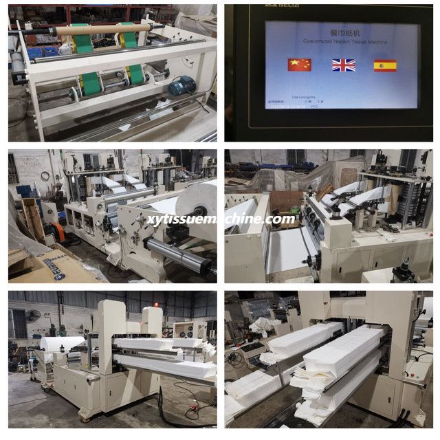 four decks napkin tissue machine