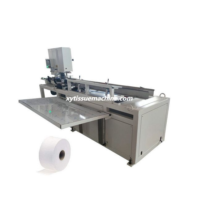 Best Sale Automatic JumboTowel Maxi Roll Paper Band Saw Cutting Machinery