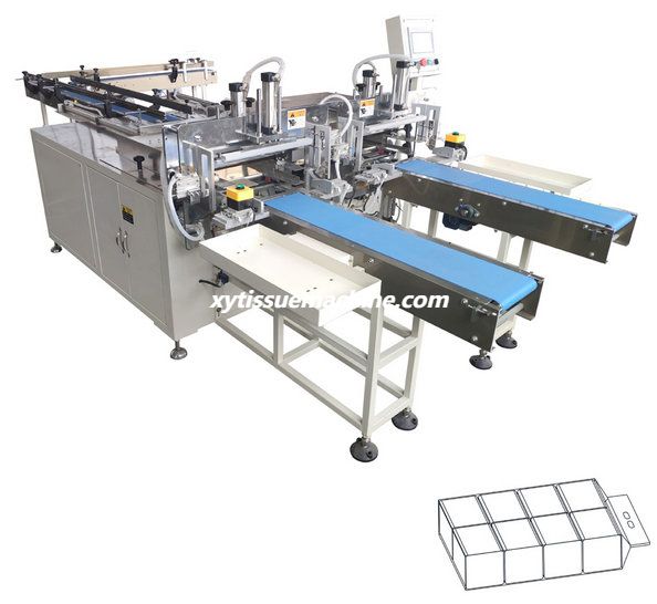 facial tissue bundle packing machine