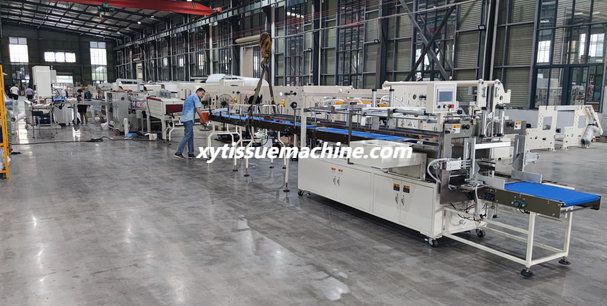 good price glue lamination maxi roll machine production line