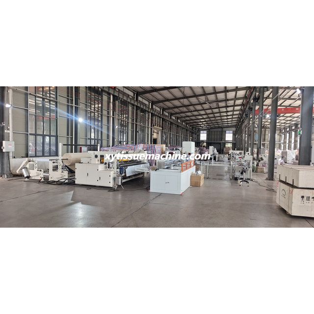 Good Price Automatic Maxi Roll Kitchen Towel Paper Making Machine Production Line 