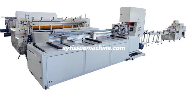 automatic maxi roll machine production line