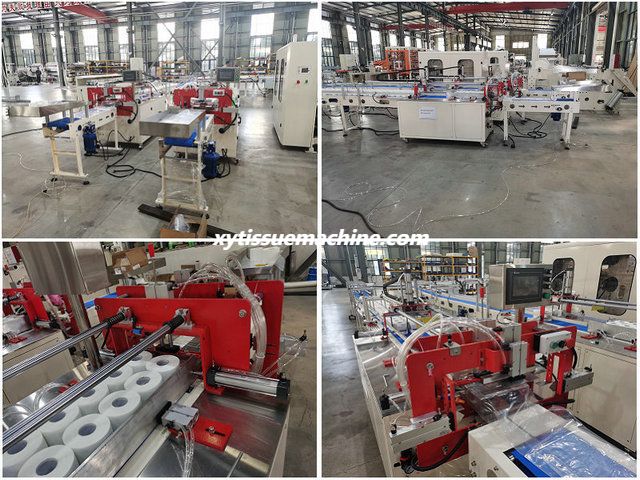 semi automatic toilet paper packing machine