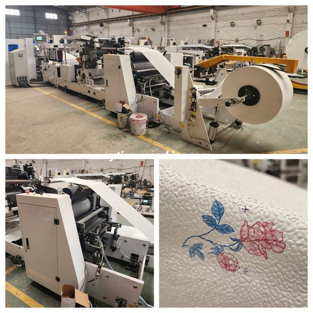 glue lamination napkin tissue machine