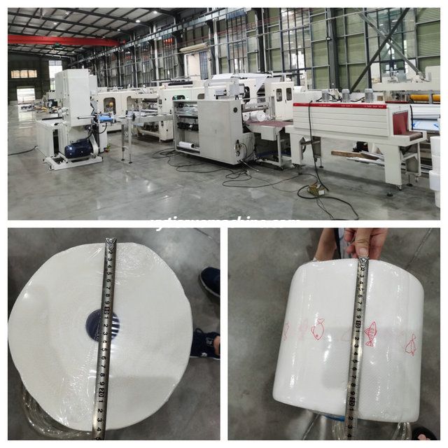 maxi roll kitchen towel machine production line