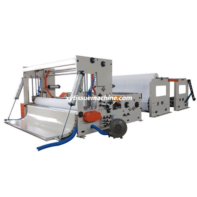 High Speed Automatic Jumbo Roll Paper Rewinding Slitting Machinery Price