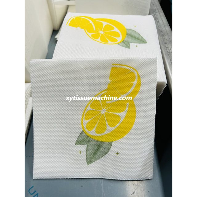 High Speed Automatic Printing Napkin Tissue Making Machine with Automatic Transferring System