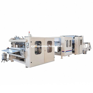 Automatic Glue Lamination Toilet Paper Kitchen Towel Rewinding Machine