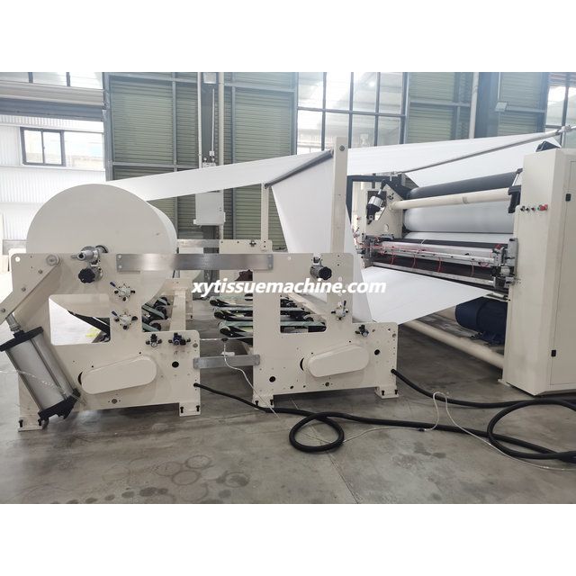 High Speed Automatic Glue Lamination Toilet Paper Roll Making Machine Production Line 