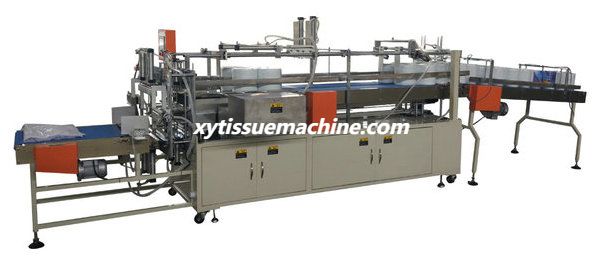 Good Price Semi Automatic Glue Lamination Maxi Roll Paper Bundle Packing Machinery 1