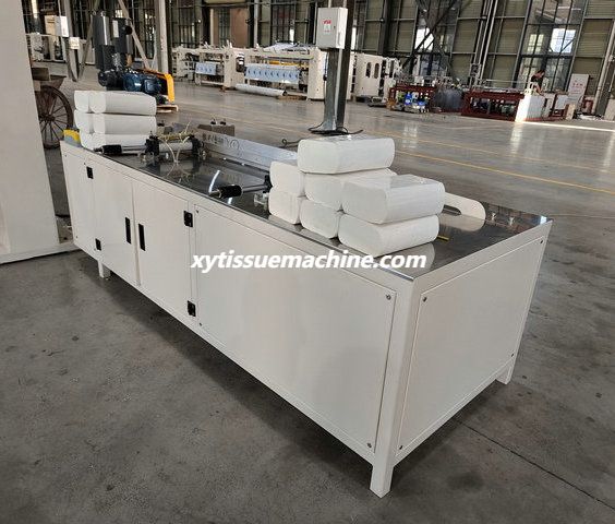 Good Price Manual N Folding Hand Towel Paper Packaging Machine 1