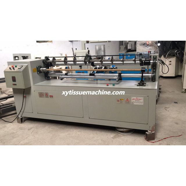 Low Price Semi Automatic Kraft Paper Core Slitting Machine 