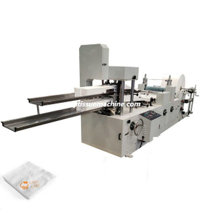 Automatic Double Decks Restaurant Table Napkin Tissue Paper Making Machine