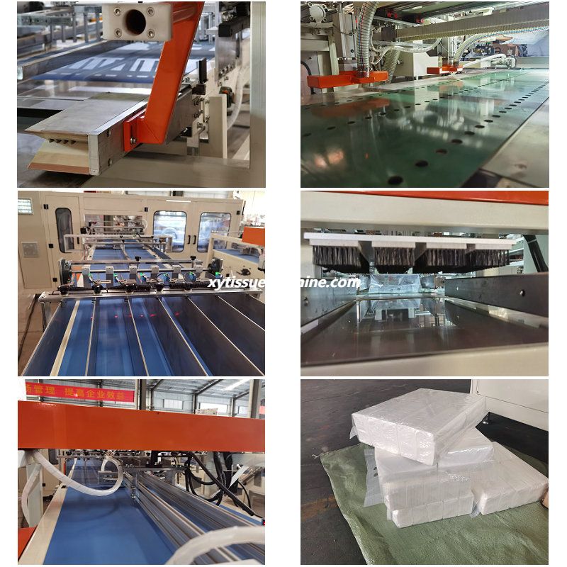 details of facial tissue bundle packing machine