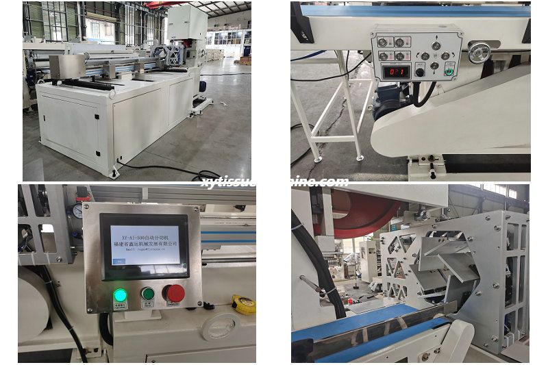 automatic maxi roll cutting machine