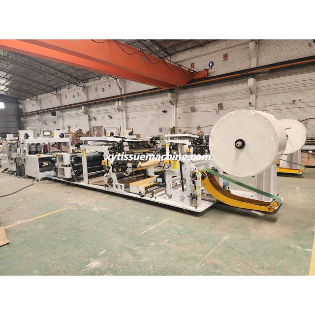 Fully Automatic High Speed Two Lines Napkin Tissue Making Machine