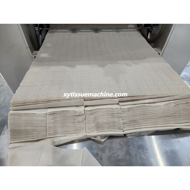 Automatic V Folding Facial Tissue Hand Towel Paper Making Machine