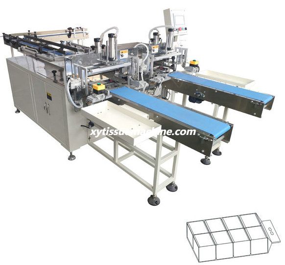 Good price semi automatic facial tissue bundle packing machine 1