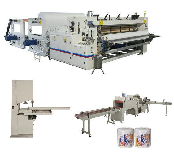 Good Price Semi Automatic Maxi Roll Kitchen Towel Manufacturing Machine Production Line 8