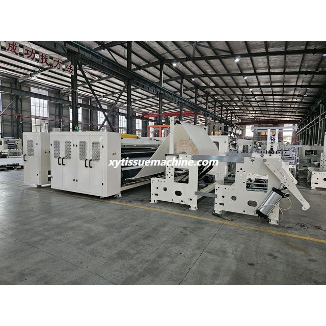 Automatic Two Perforating Systems Toilet Paper Kitchen Towel Making Machine