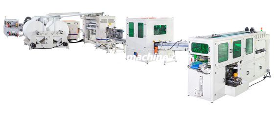 fully automatic facial tissue machine