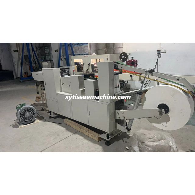 Automatic pocket tissue handkerchief paper making machine