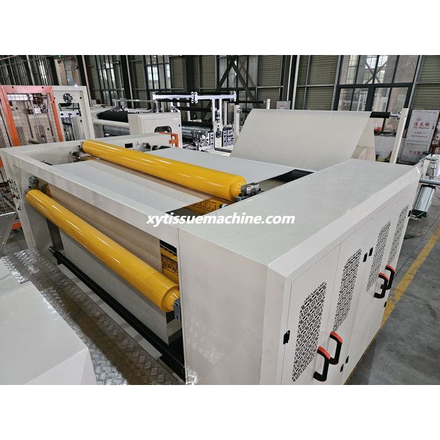 Automatic Two Perforating Systems Toilet Paper Kitchen Towel Making Machine