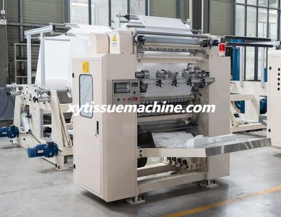 2 lines facial tissue making machine