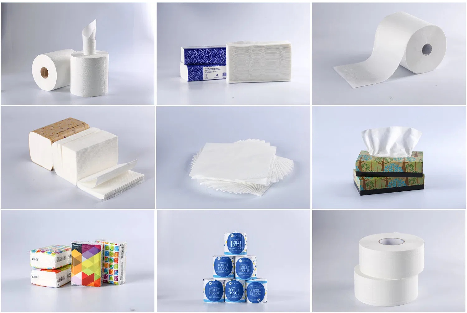 How is tissue paper manufactured?
