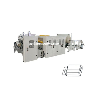 Automatic Two Perforating Systems Toilet Paper Kitchen Towel Making Machine